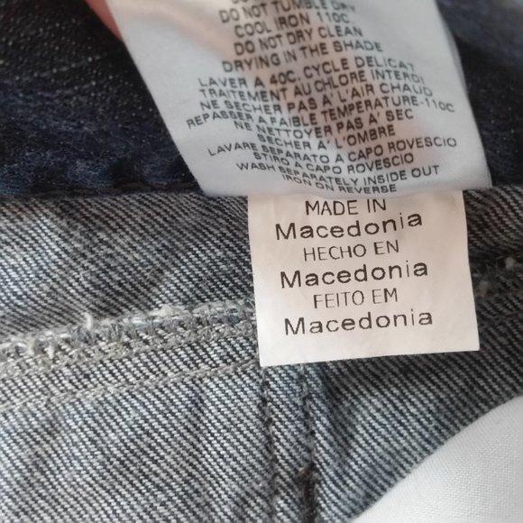 See by Chloe Dark Wash Straight Leg Blue Jeans - Picture 8 of 9